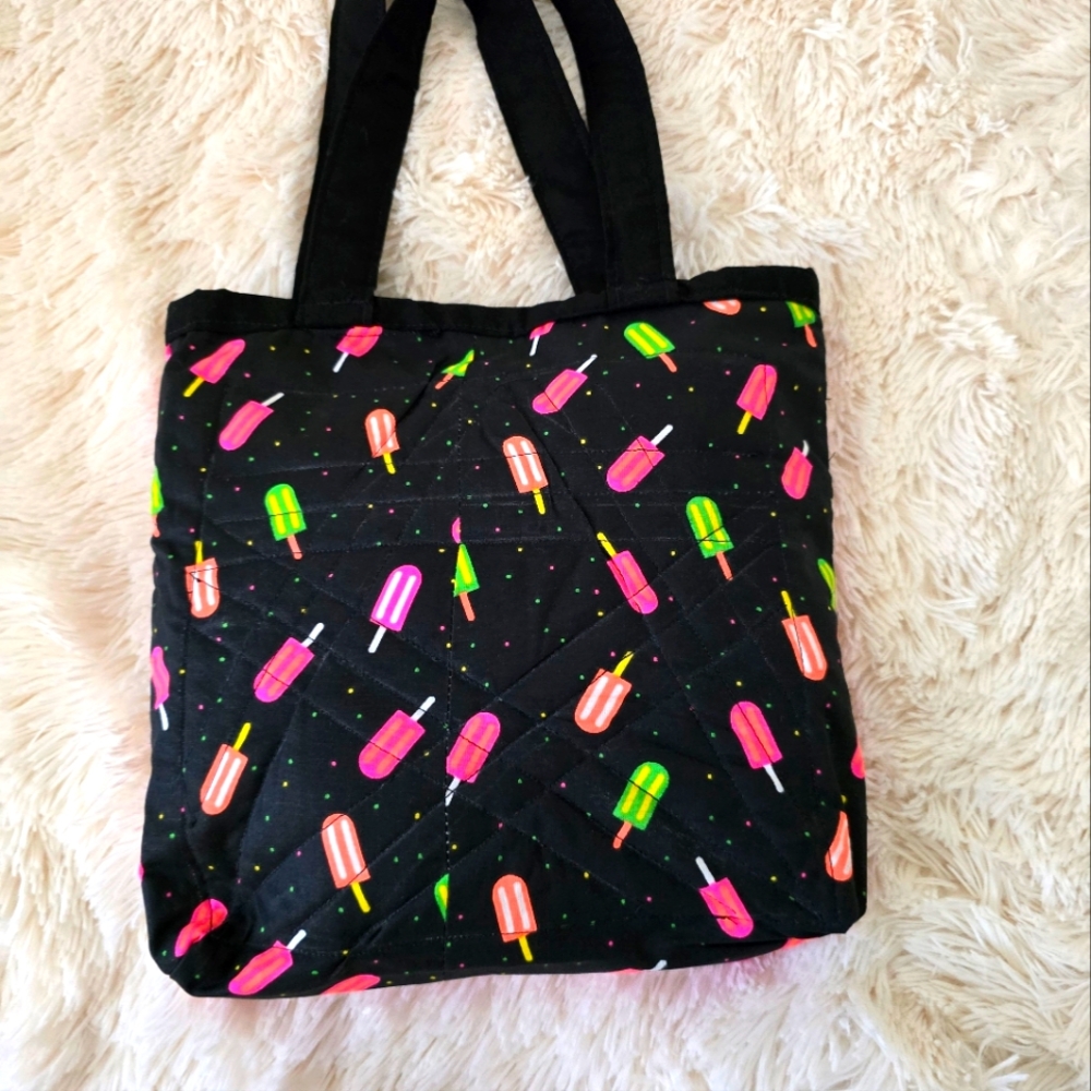 ☆ Quilted Star Ice Cream Mini Tote - Picture 5 of 8
